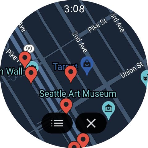 Aplicación Google Maps Para Samsung Watch Navigation Pro: Maps En