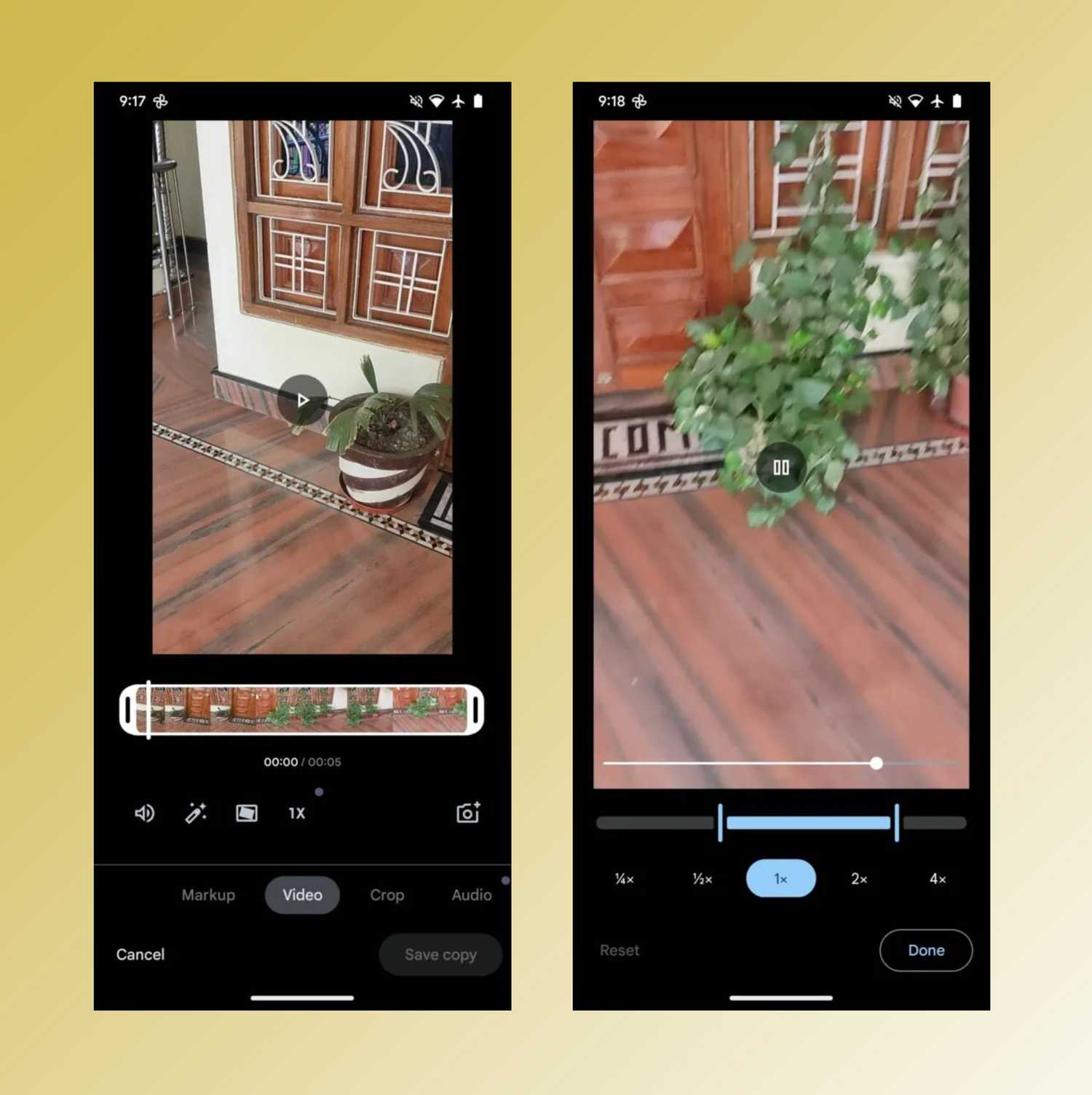 Google Photos could soon allow playback speed edits for videos