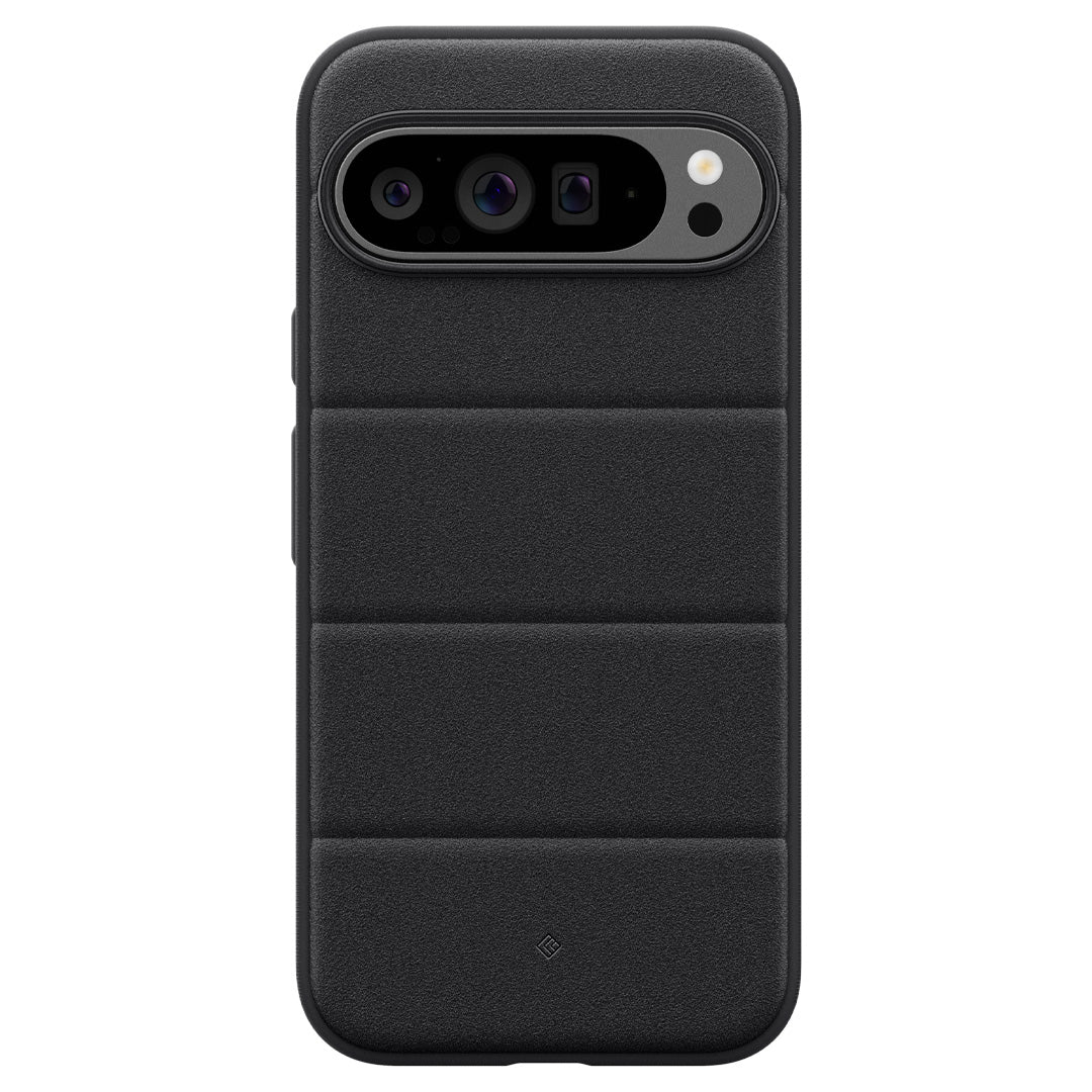Spigen Rugged Armor Hülle Für Google Pixel 9 Pro XL – Schwarz, TPU Mit Karbon-Look, „Made For Google“ Zertifiziert