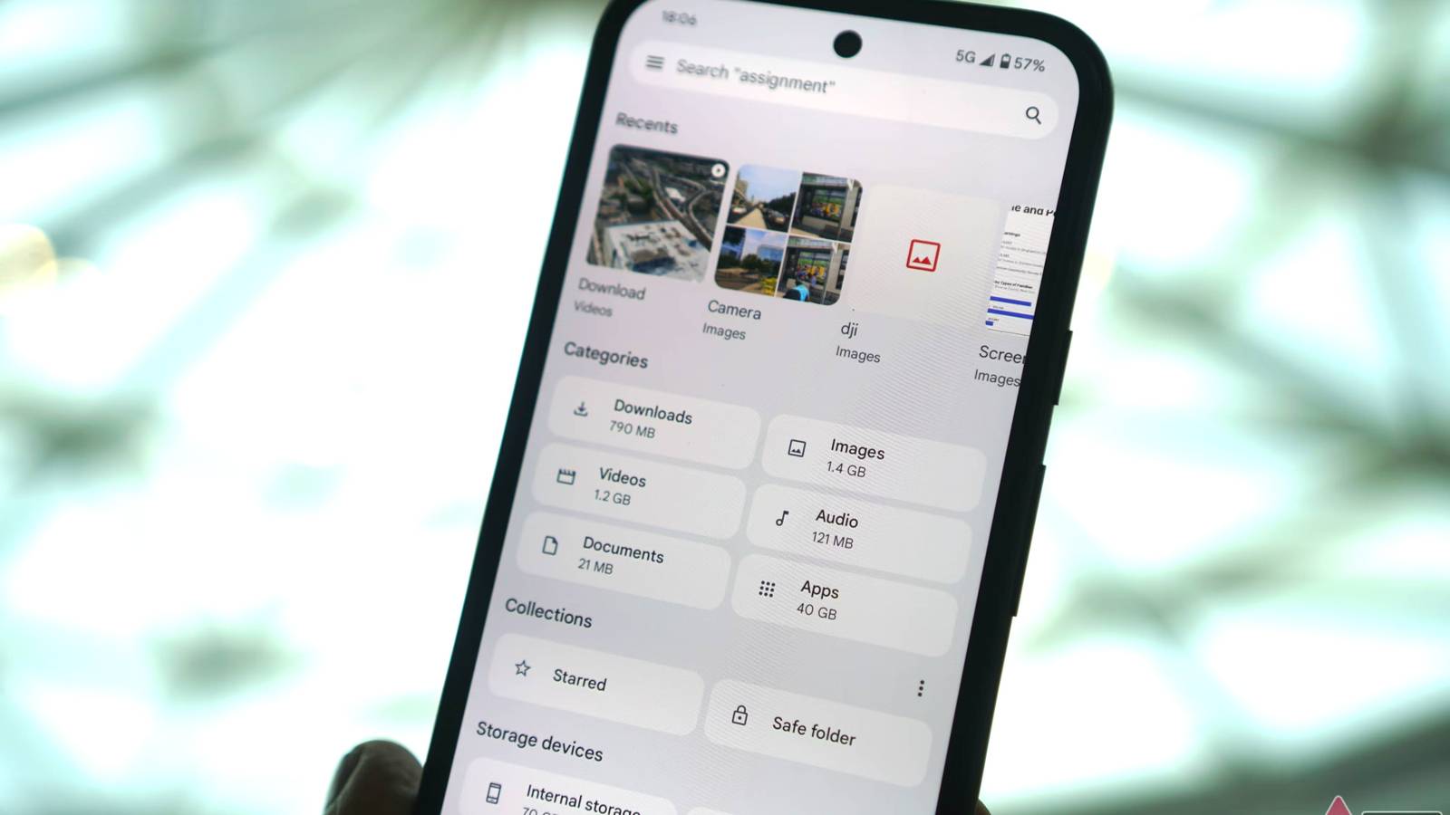 I found a Google app that finally showed me where all my storage was ...