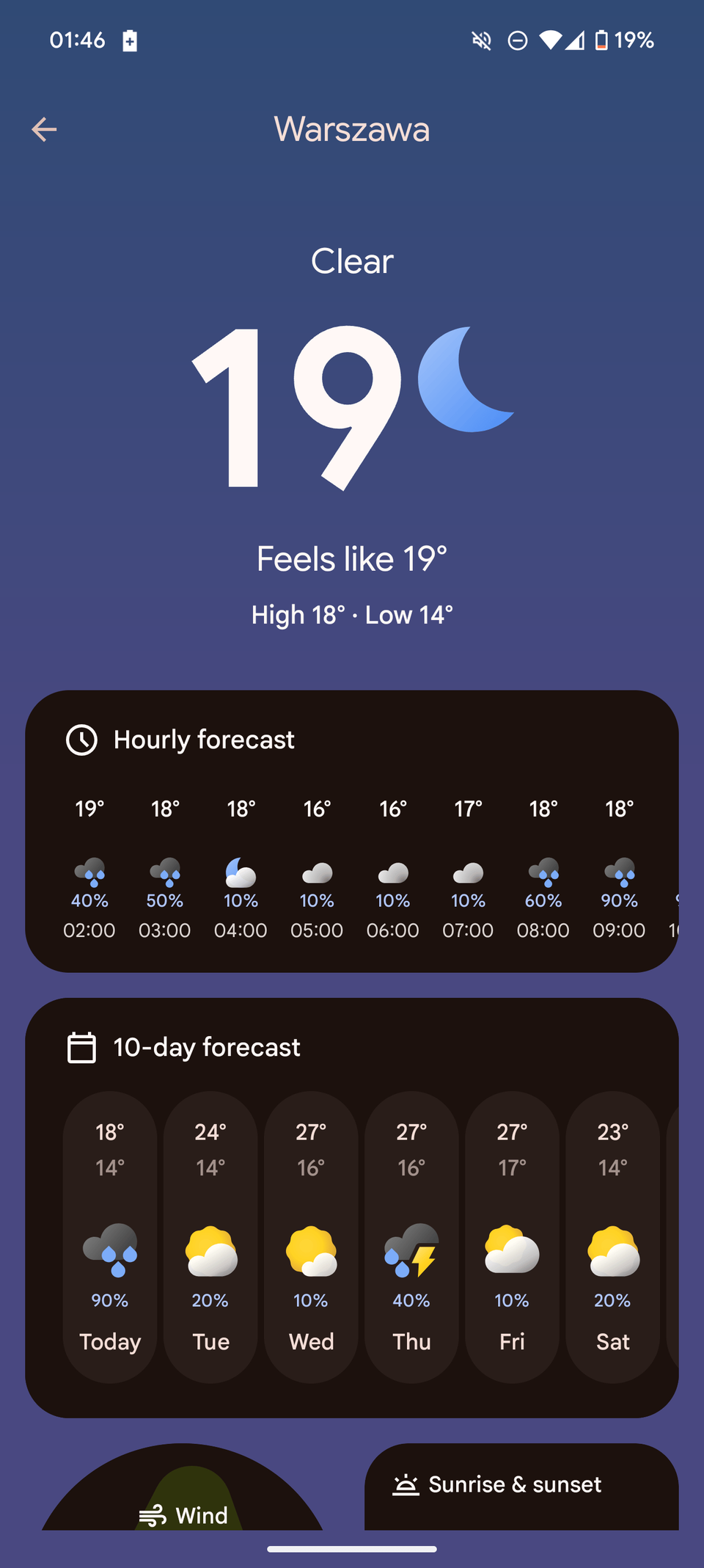 The Pixel 9's leaked weather app is alarmingly light on frogs