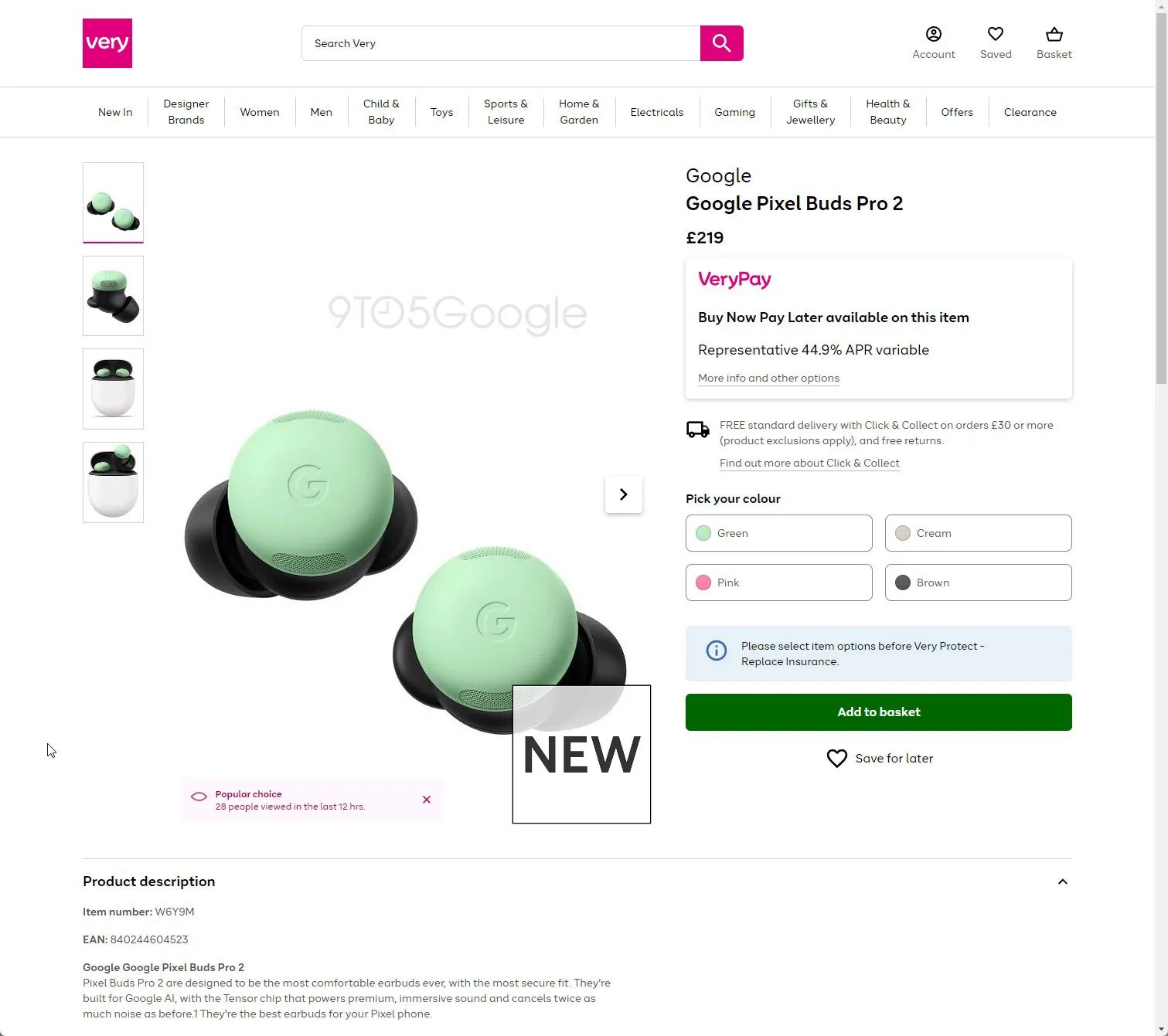 Pixel Buds Pro 2 rumored to feature Google's first Tensor-branded