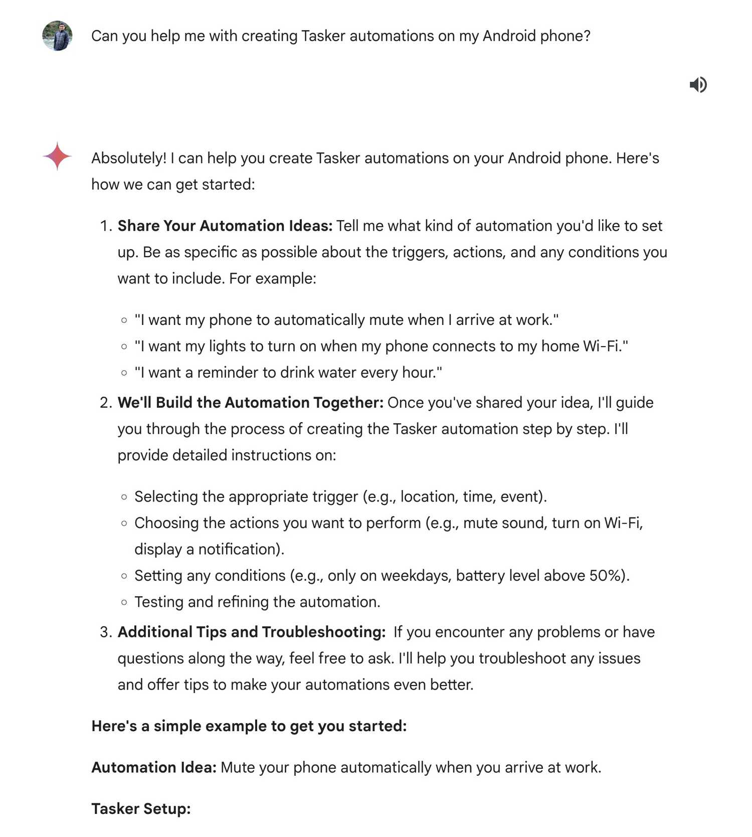 How I use Google Gemini to create helpful Tasker automations