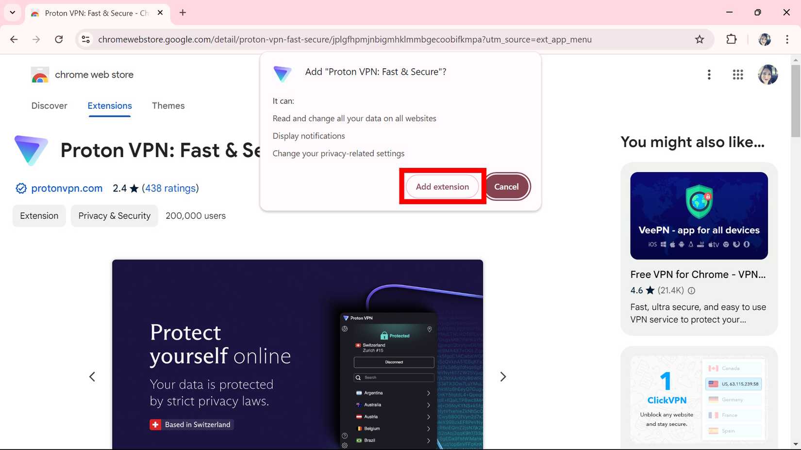 Proton VPN: How to set up the Proton VPN extension