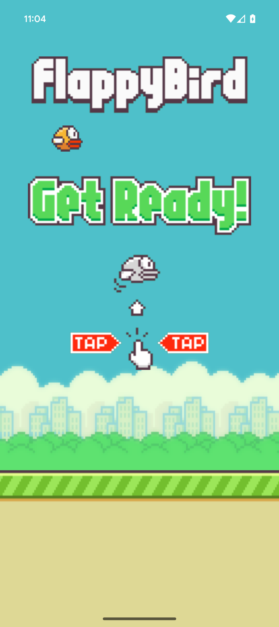 the Flappy Bird remake, someone cloned the original and it's