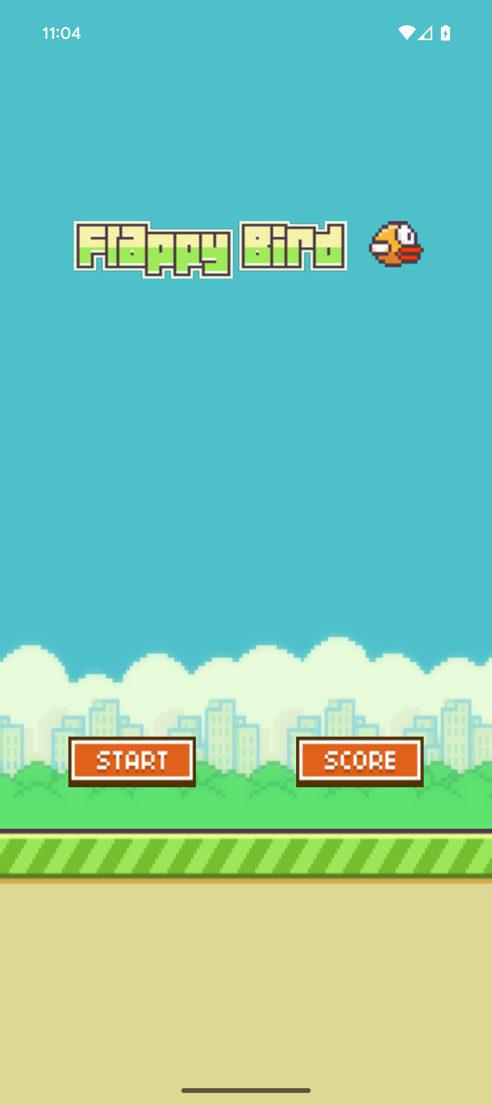 the Flappy Bird remake, someone cloned the original and it's