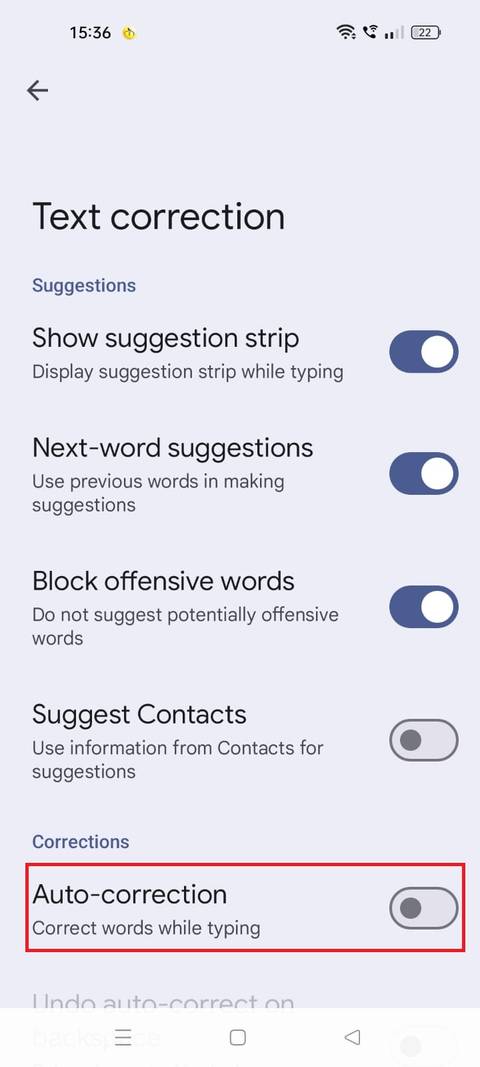 How to turn off autocorrect on your Android phone