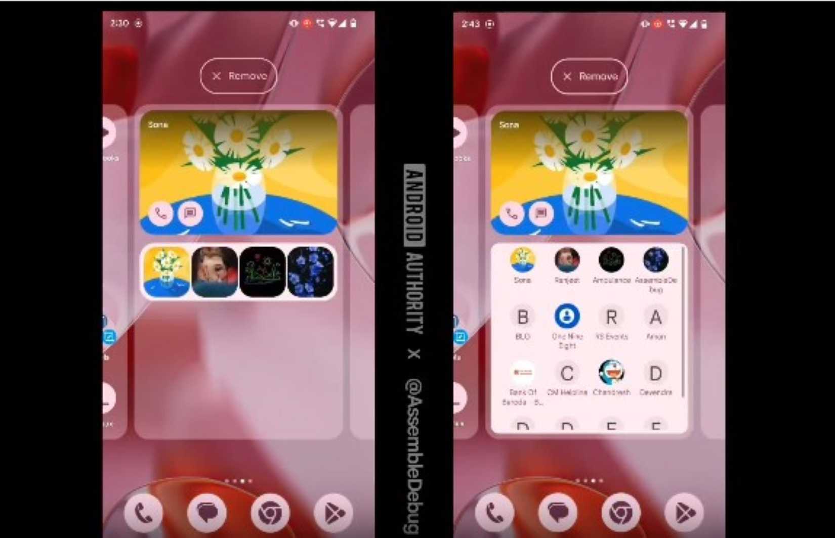 Google may finally remove the 7-person limit in the Contacts widget