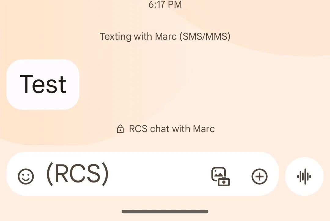 Google Messages is testing an updated text field for chats