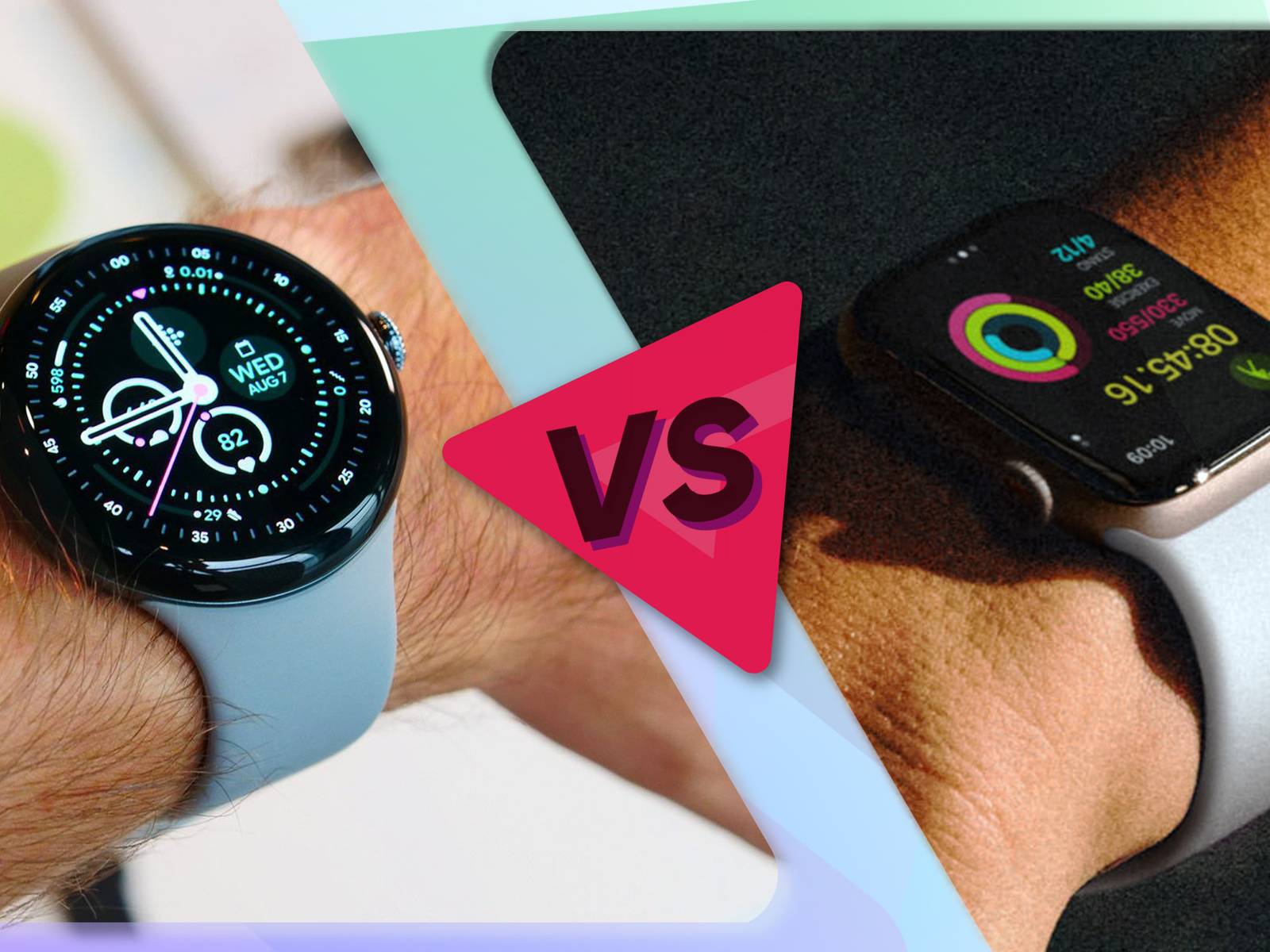 Google Pixel Watch Apple Watch 10: Choose your side