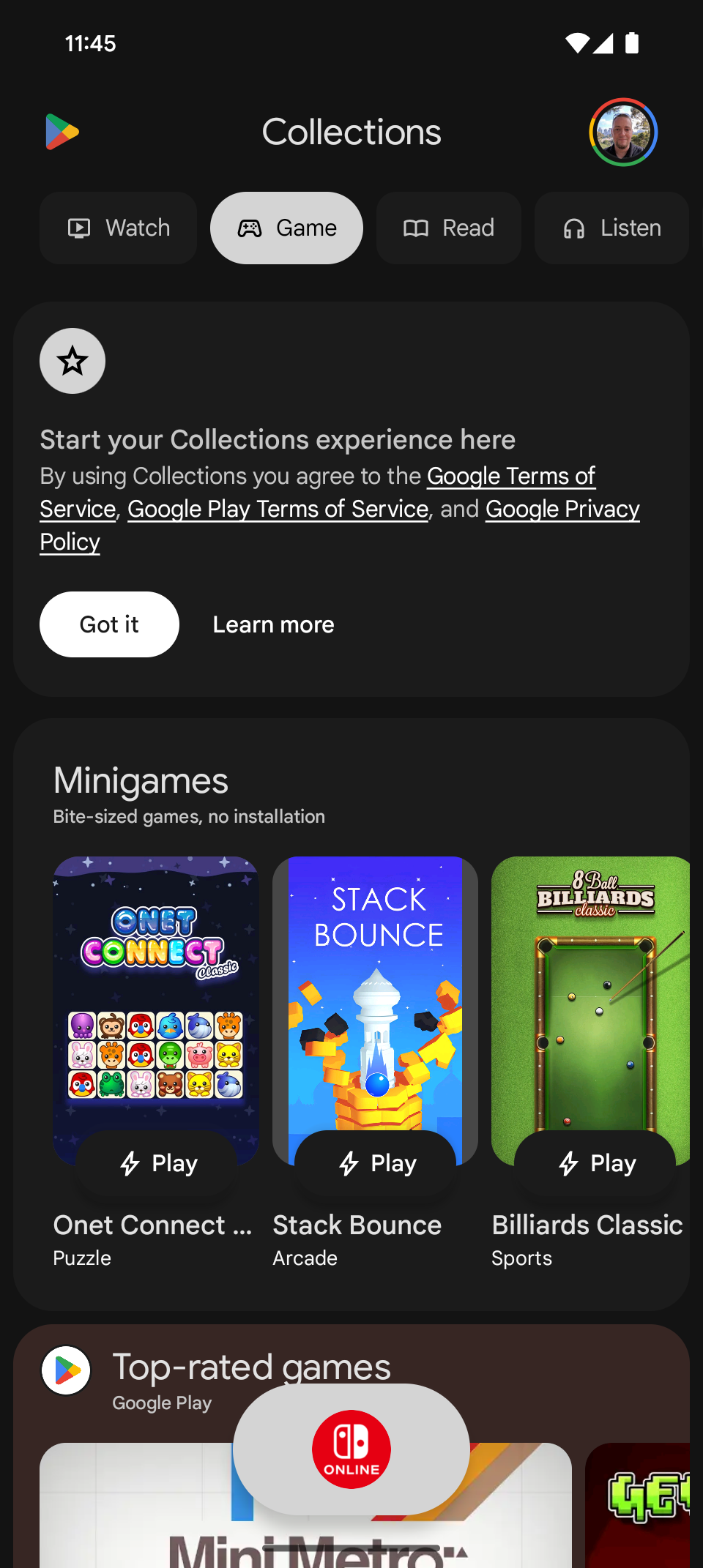 Google Play Collections arrive with a strange new way to access your ...
