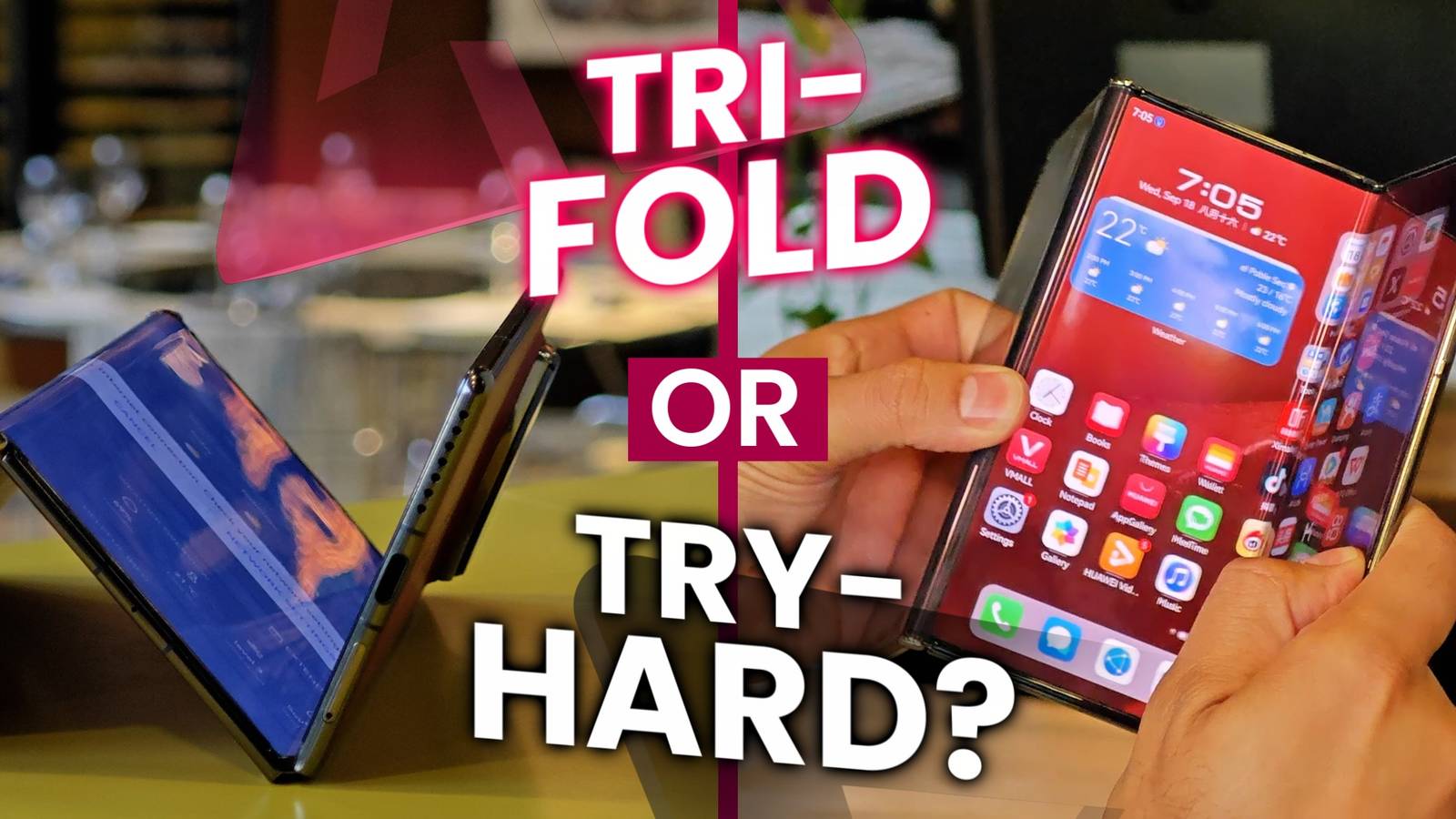 Hands-on with Huawei Mate XT: Tri-fold or try-hard?