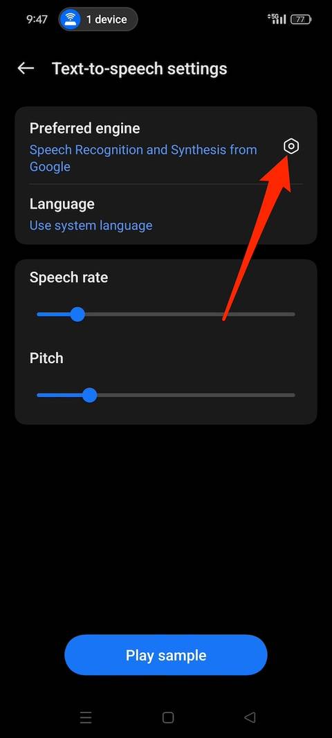 How to use Google's text-to-speech accessibility feature on Android