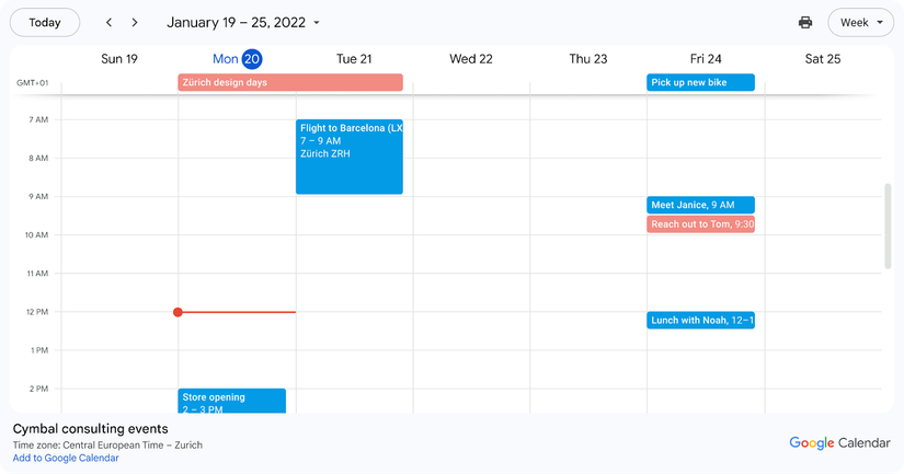 Google Calendar's web widget gets a fresh new Material Design 3 makeover