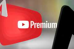 The YouTube Premium logo