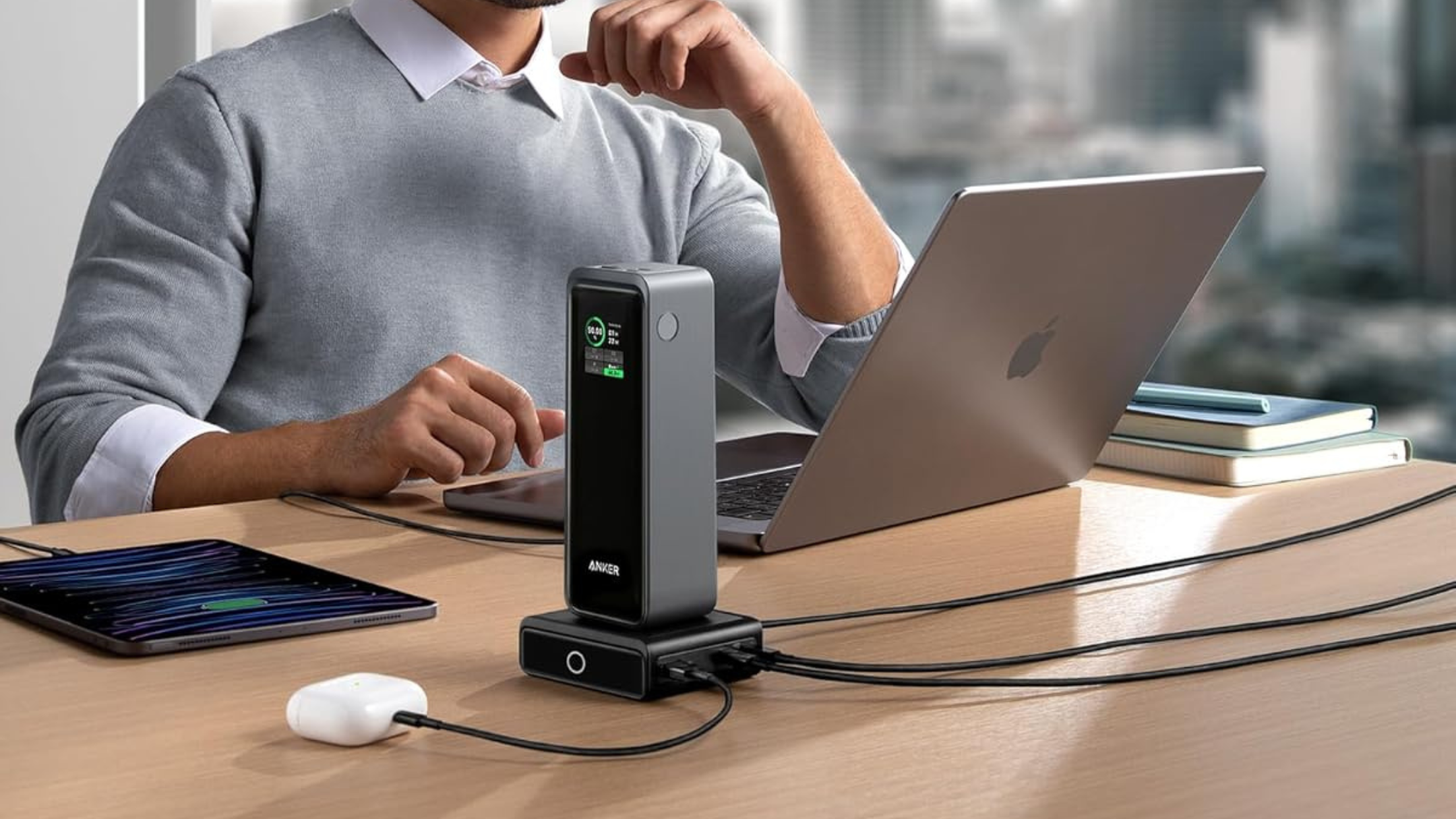 スマホアクセサリー Anker Prime Power Bank 27650mAh Anker Prime Power Bank (27650mAh, 250W) | モバイルバッテリー