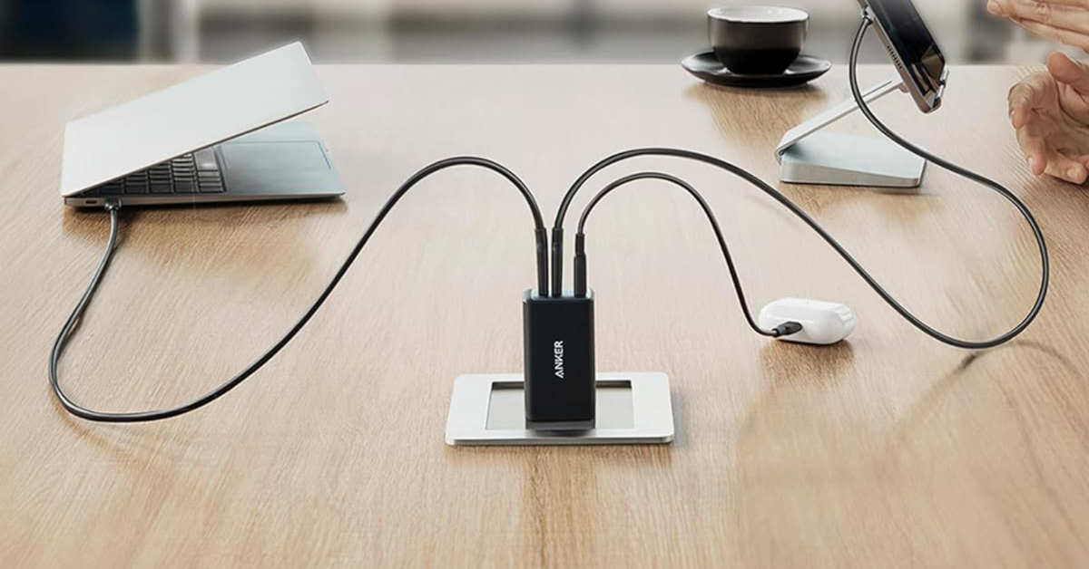 This Anker 3-port wall charger is just $26, and it's perfect for This Anker 3-port wall charger is just $26, and it's perfect for