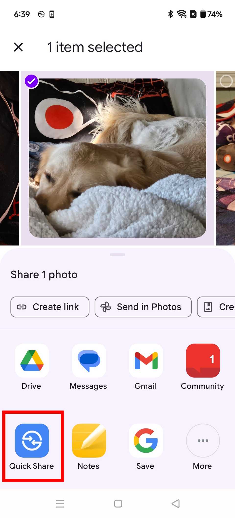 Quickshare Button Quick Share: How to use Android's AirDrop alternative