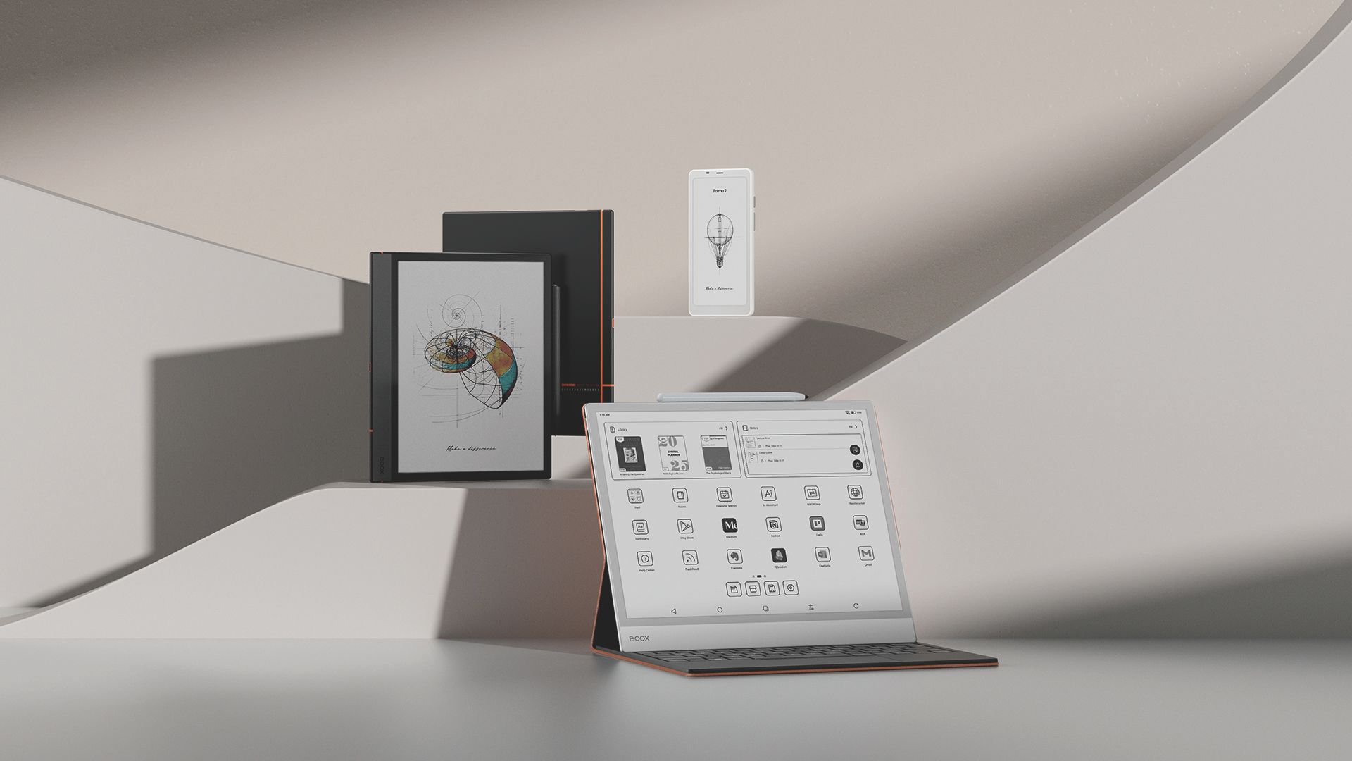 This Boox e-reader is a follow-up to its uniquely adorable Palma