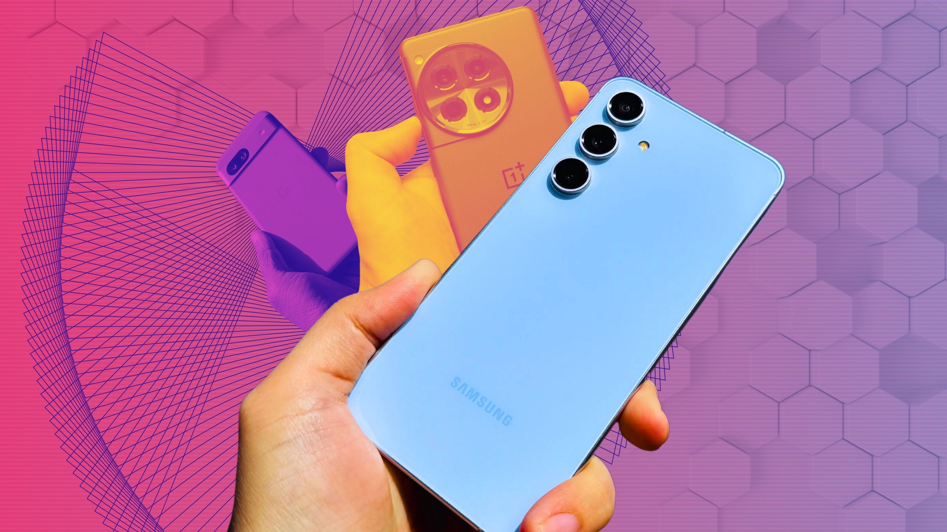 5 ways the Samsung Galaxy S24 FE beats the Pixel 8a and OnePlus 12R