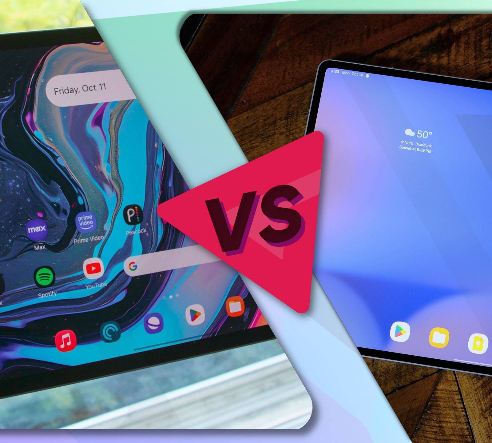 Samsung Galaxy Tab S10+ Galaxy Tab S10 Ultra: Big or bigger?