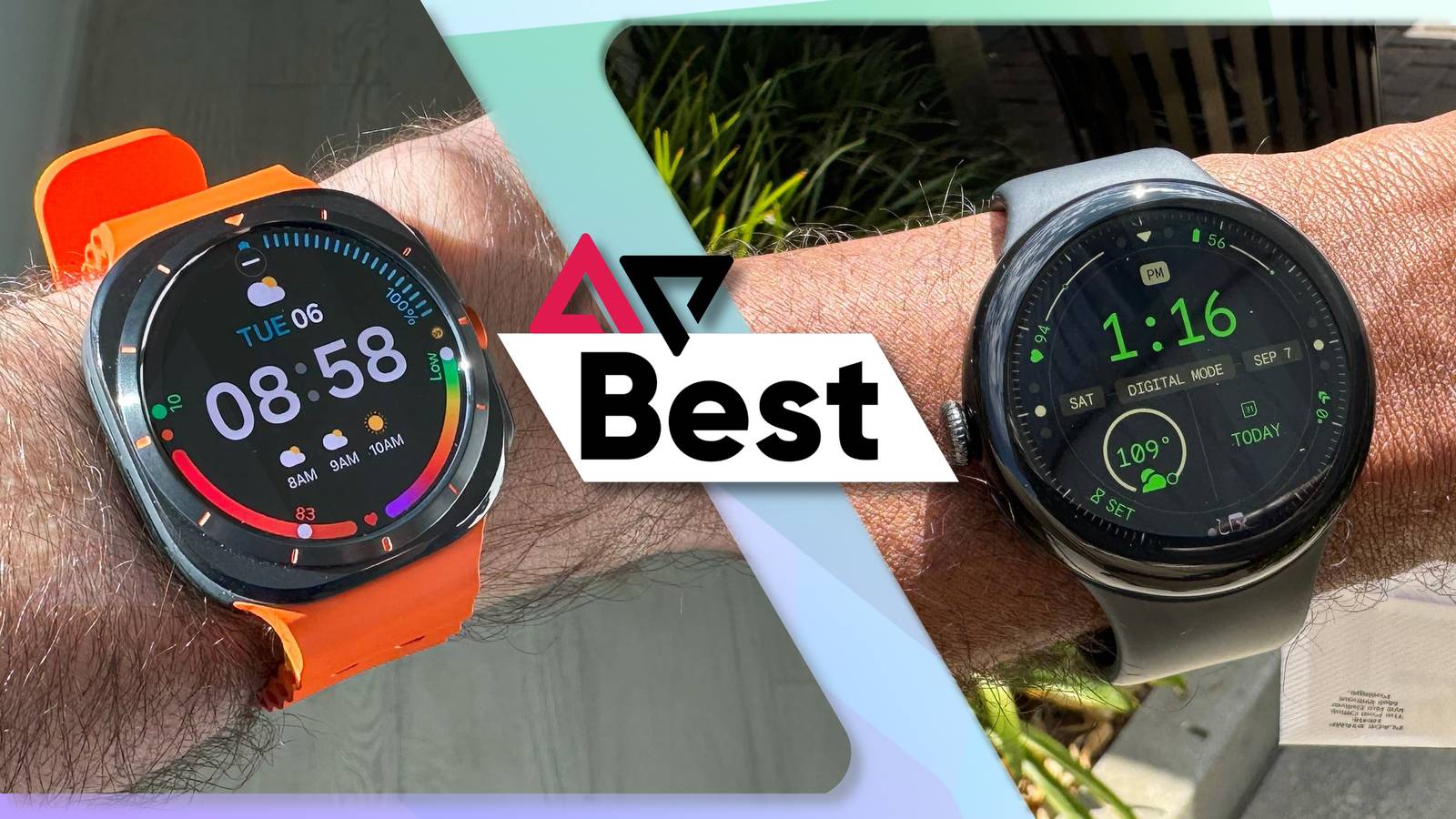 Samsung Galaxy Watch Ultra Google Pixel Watch 3: Get tough or