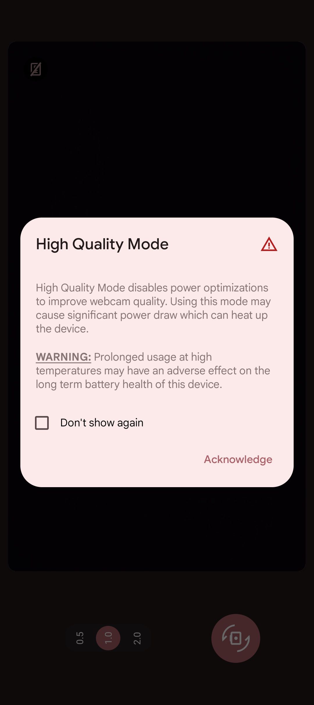 I replaced my $100 webcam with my Android's built-in option, and my ...