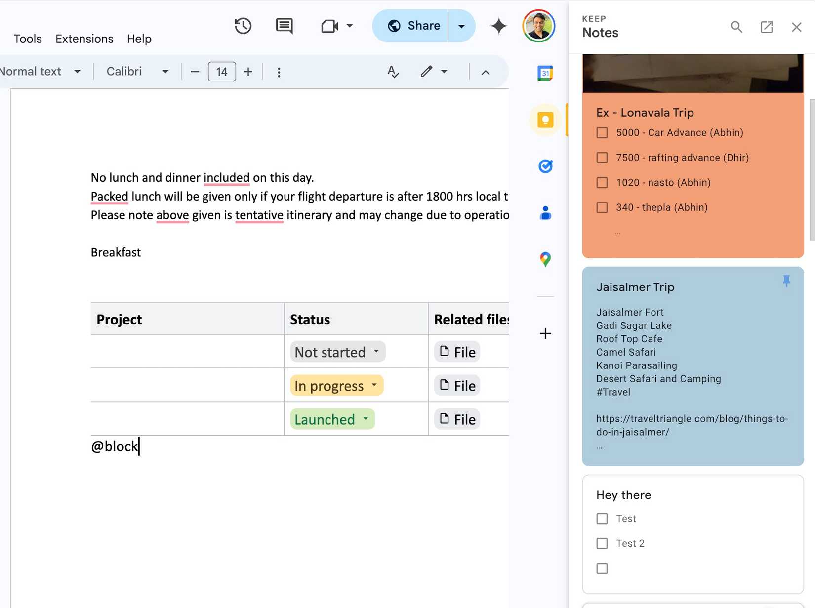I tried Google Docs as my main note-taking app: Here’s how it went