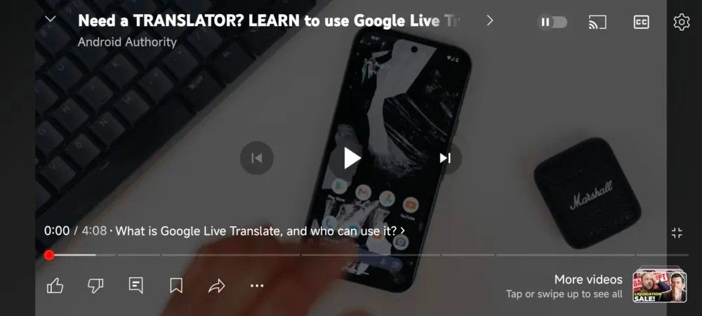 YouTube's new mobile UI reveals changes inspired by the smart TV app