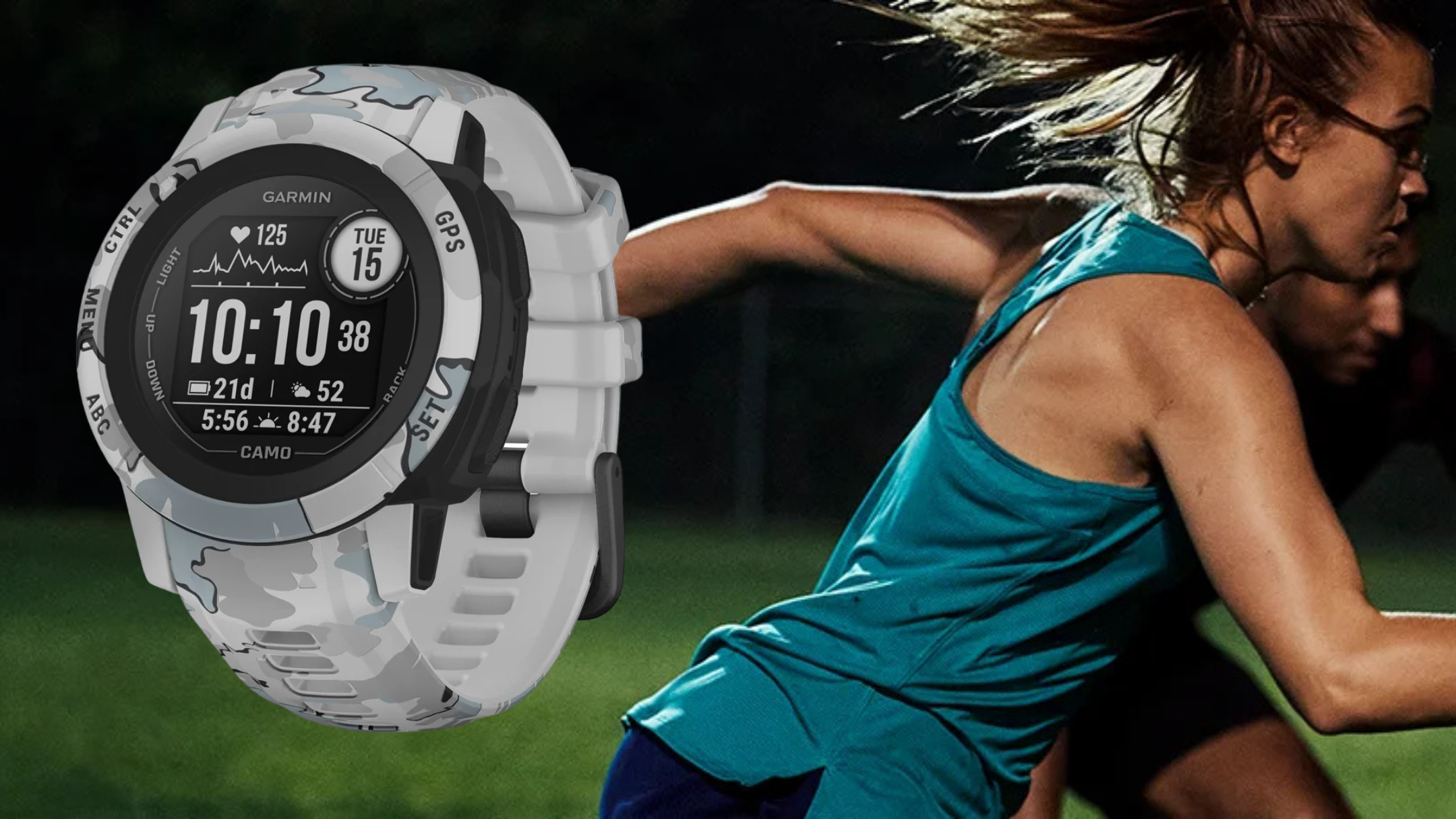 【美品】Garmin Instinct 2S Amazon.com: Garmin Instinct 2S, Camo-Edition, Smaller-Sized Rugged