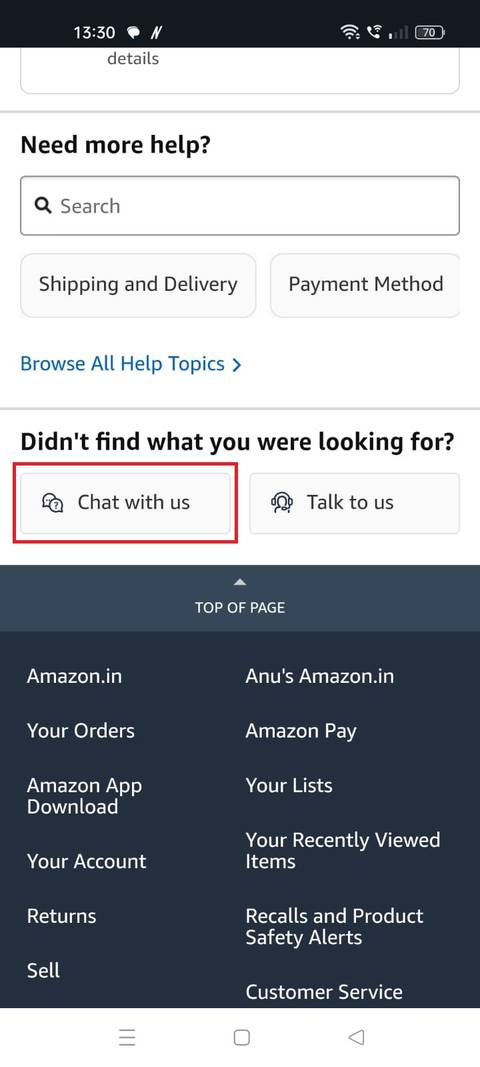 Amazon. Message Us How to contact Amazon customer service by phone, email, or chat