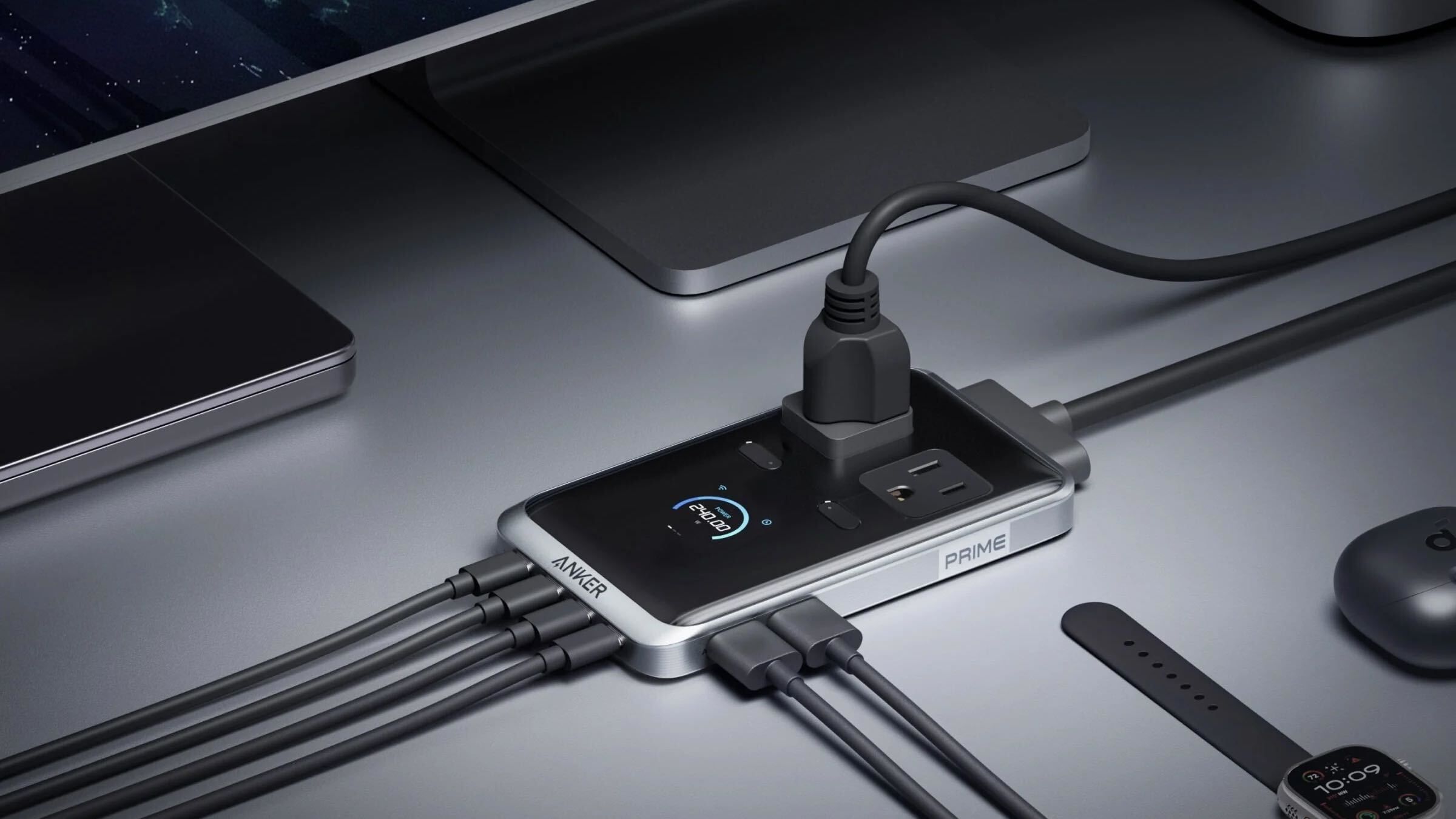 その他 Anker Prime Charging Station Phenomenal charging power, itty-bitty desk space: get Anker's 240W