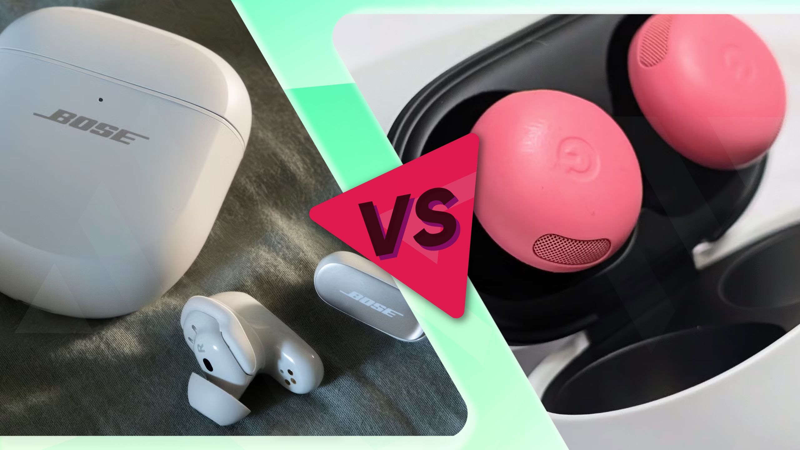 Bose SoundLink Micro＆Google Pixel Buds Google Pixel Buds Pro 2 vs. Bose QuietComfort Ultra Earbuds