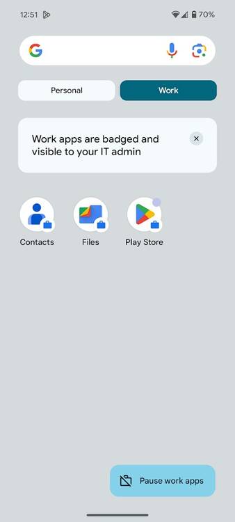 Work Profile Android Icon What is Android Work Profile and how does it work?
