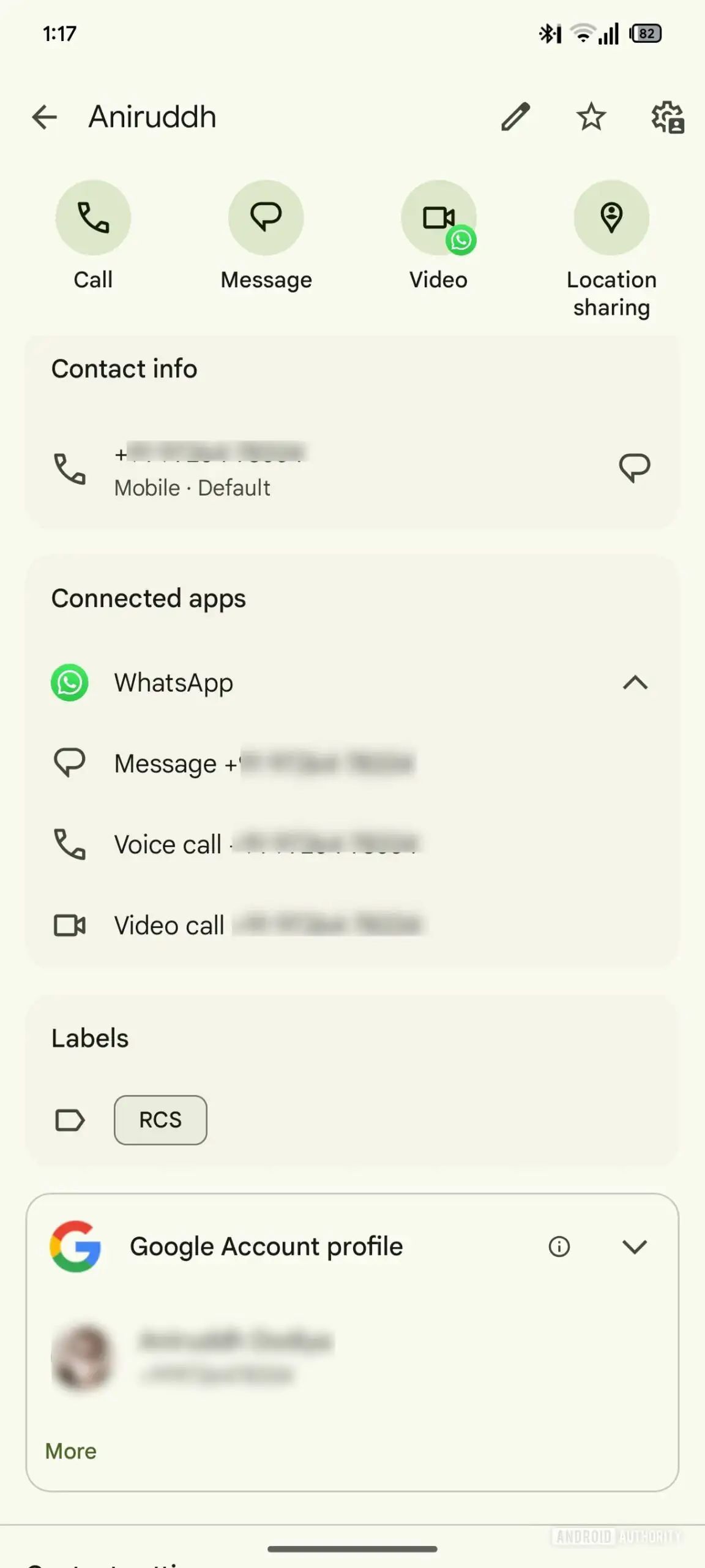 Google Contacts could soon let you choose a default video calling app