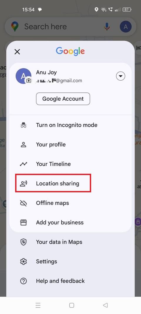 Android: How to share your location with friends and family