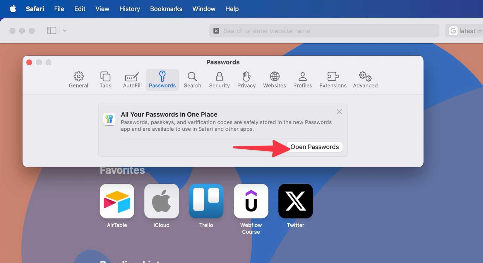 How to import passwords from Safari (macOS) to Proton Pass