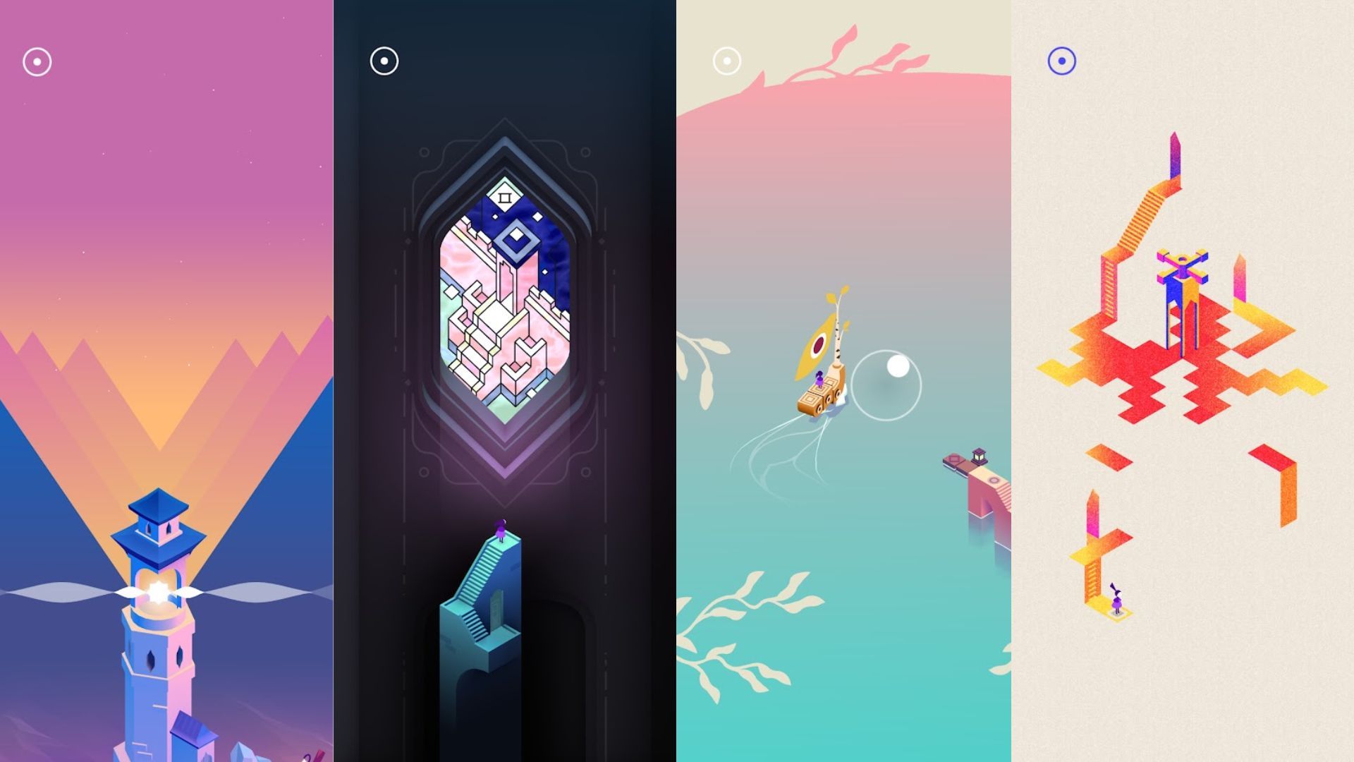 gameplay screenshots from monument valley 3