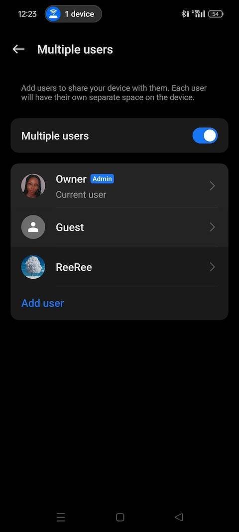 Multiple Users Android How to change your Android avatar