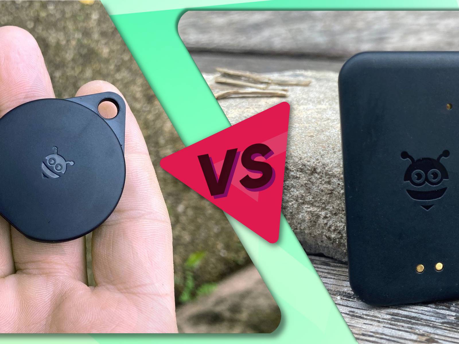 Pebblebee Tracker Card Universal - Oplaadbare artikeltracker | Alternatief voor Apple AirTag en Android-trackers | Batterijduur van 18 maanden | Werkt met Google en Apple Find My Apps | LED- en