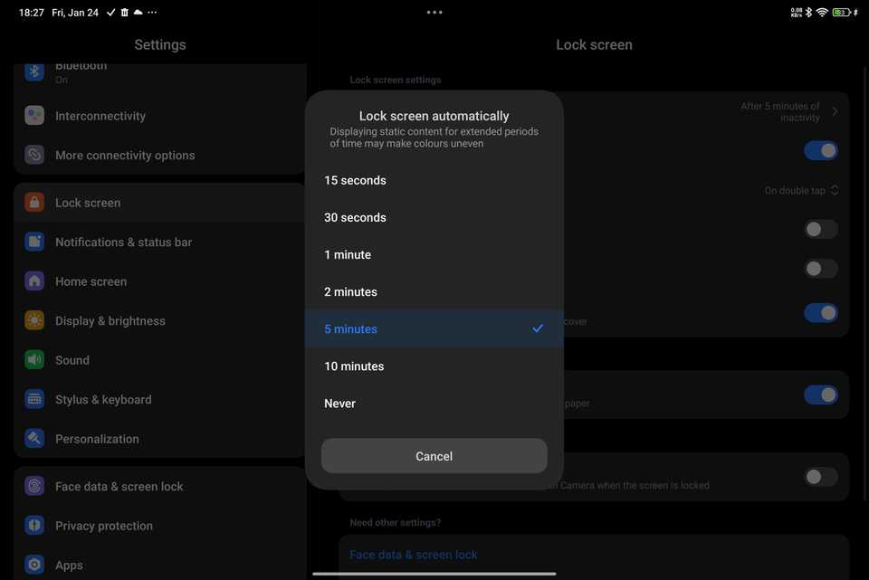 Tablet Control Settings 5 Android tablet settings I change right away for a better experience