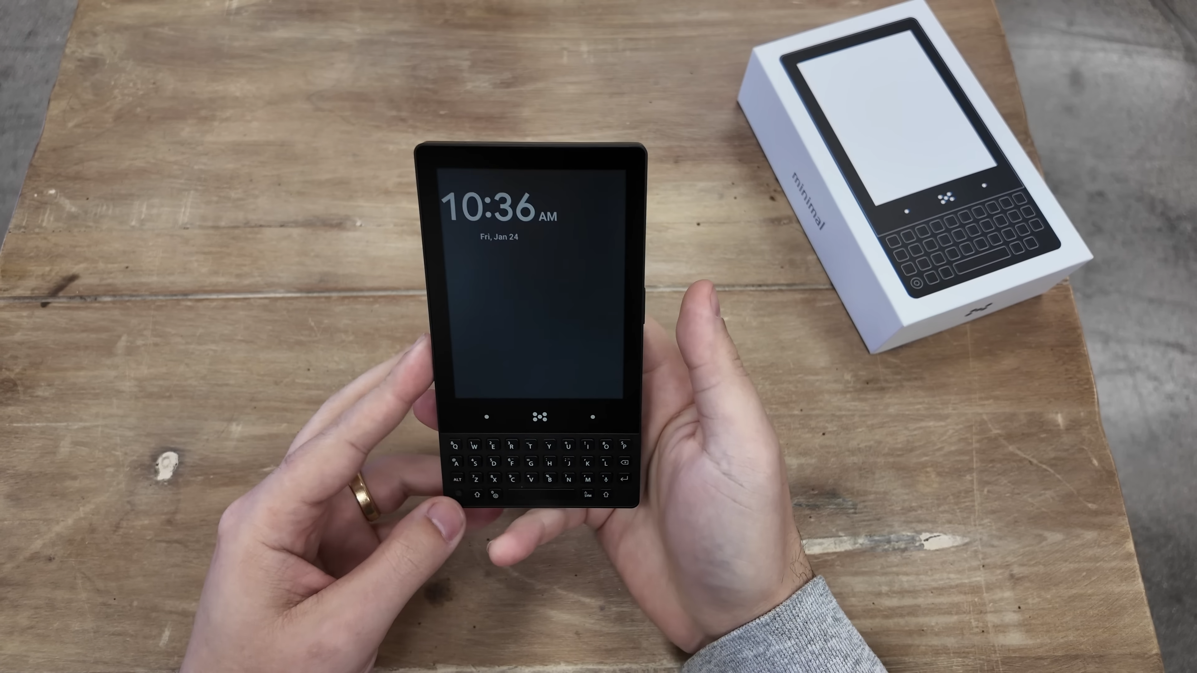 We were convinced the Minimal Phone was vaporware, but it's now