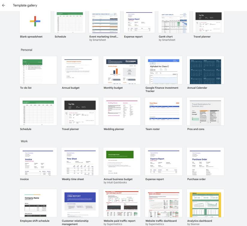 7 Google Sheets templates I use every day (and you should too)