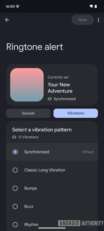 Google wants to supercharge your Pixel's ringtones with vibration patterns Google wants to supercharge your Pixel's ringtones with vibration patterns