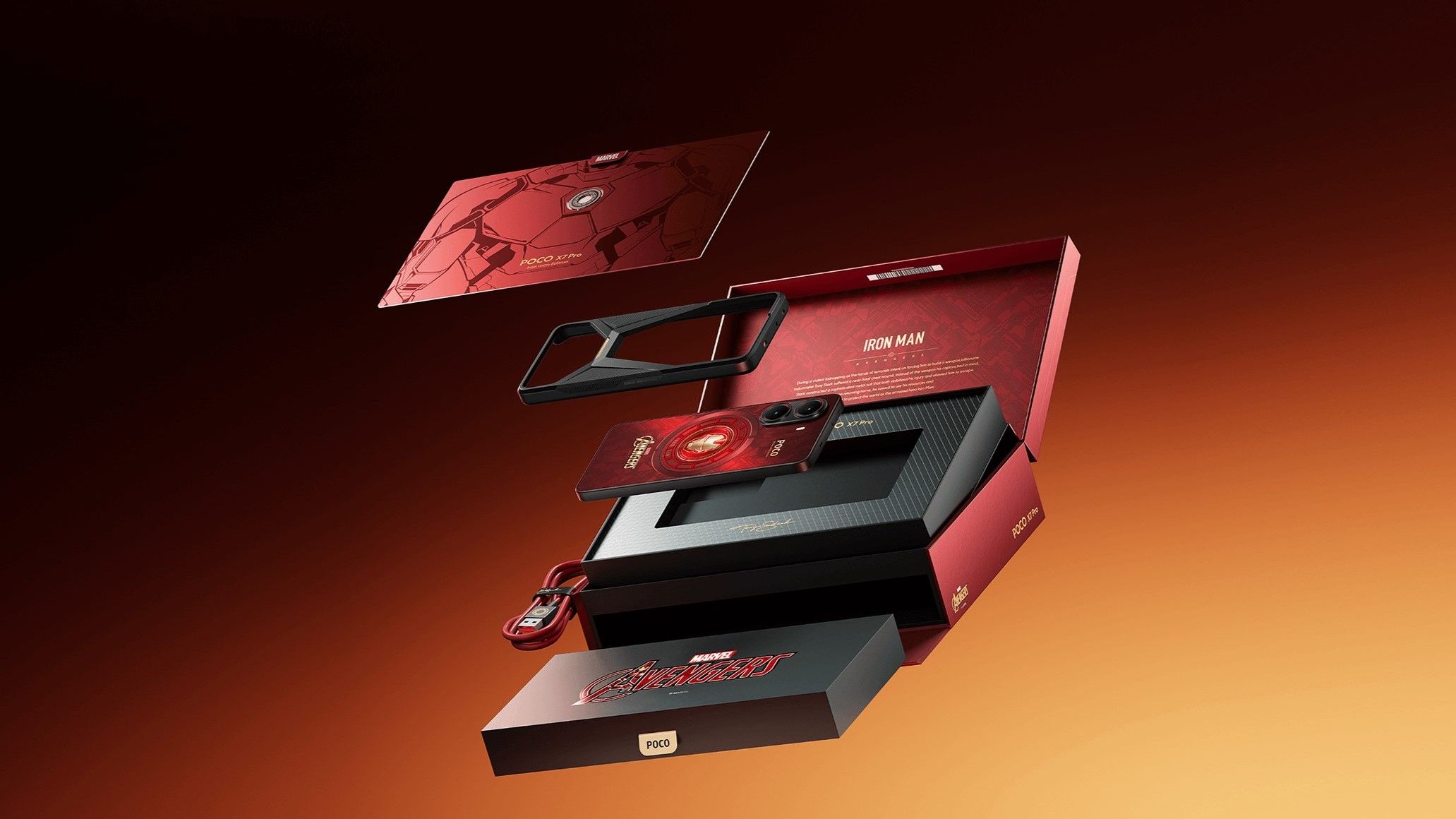 POCO X7 Pro アイアンマン ironman edition 海外限定品 poco-x7-pro-iron-man-edition.