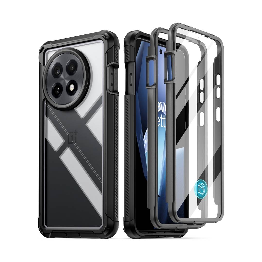 Custodia Magnetica OnePlus 13R Sandstone – Finish Ruvido Elegante, Anello Magnetico Per Accessori
