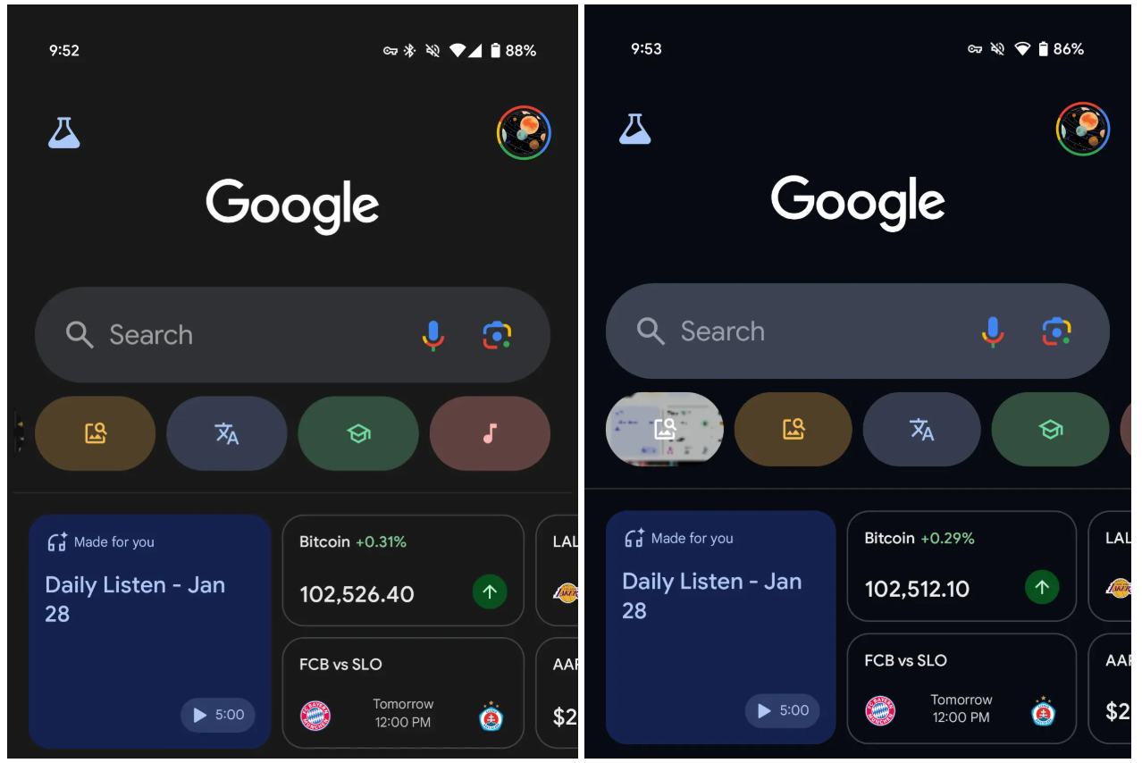Out of the blue, Google is testing an even darker dark theme for Search