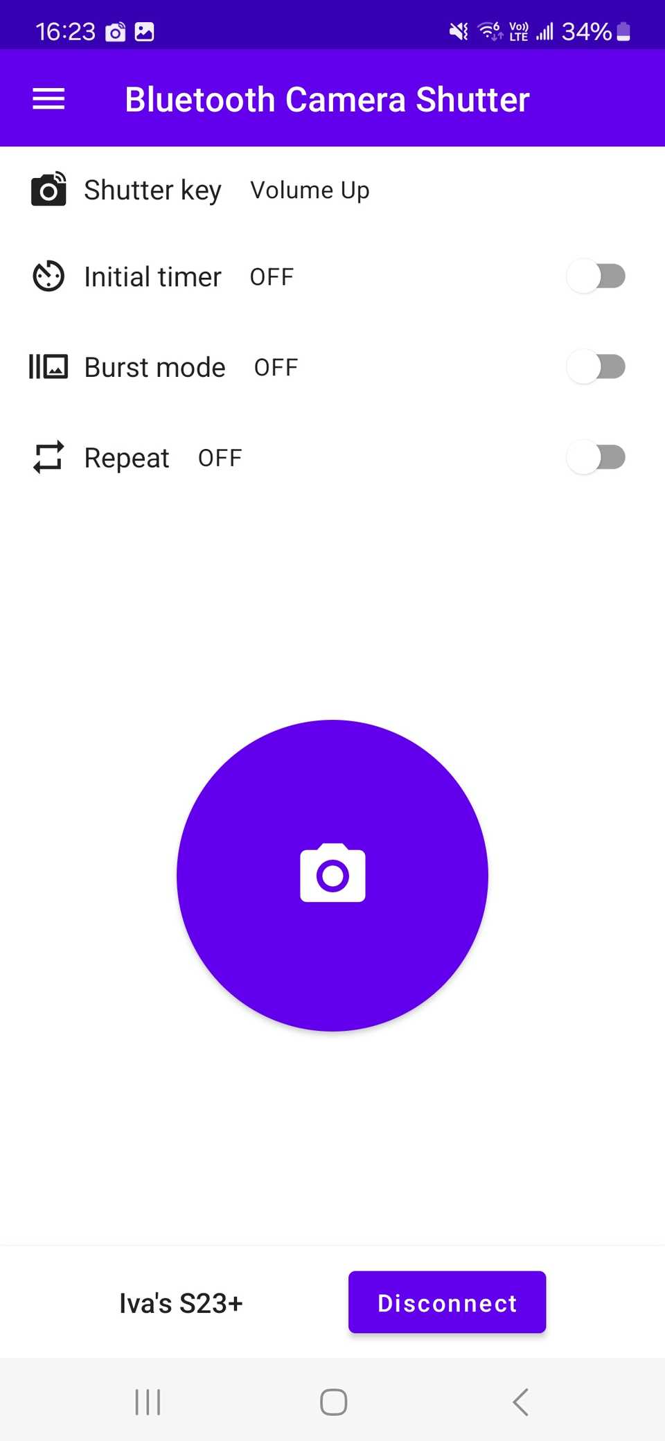 Shutter Camera Android App 7 ways to take a photo with your phone remotely