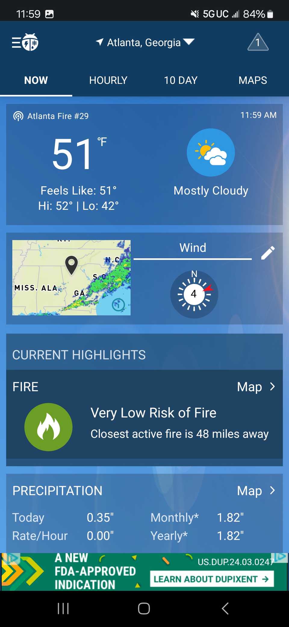 Weatherbug Application These apps provide better weather forecasts