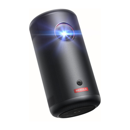 Take movie nights anywhere with this Google TV-powered projector